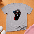 Fireworks kitten T-shirt