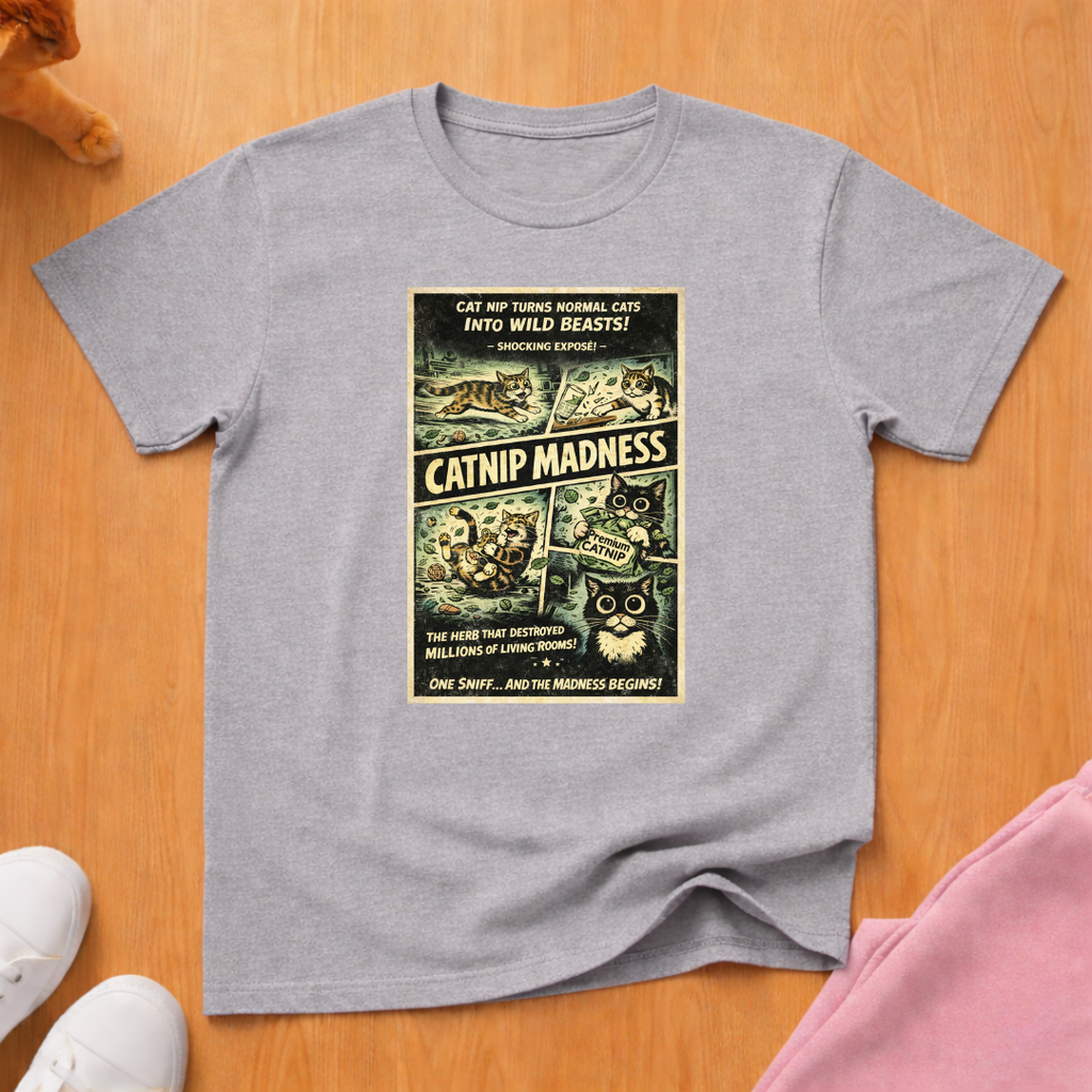 Catnip Madness T-shirt