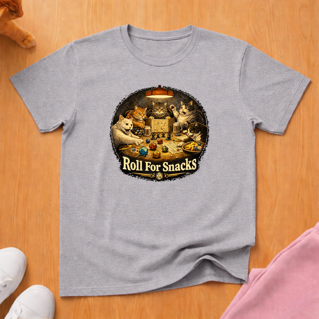 Role for snacks T-shirt