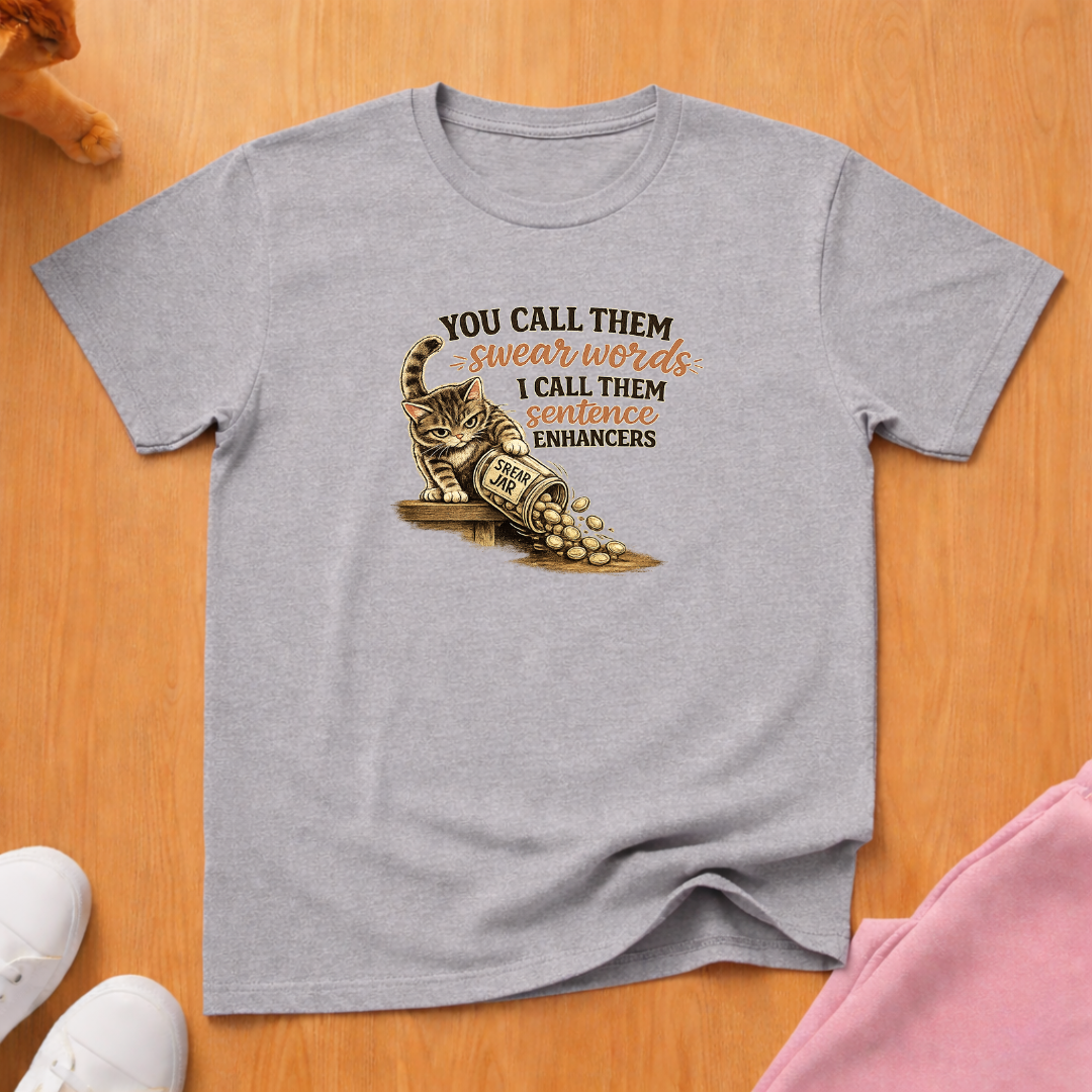 Sentence enhancers (dark) T-shirt