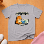 Hooman's credit card T-shirt