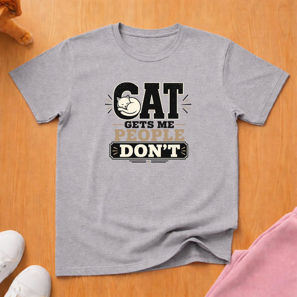 Cat gets me T-shirt