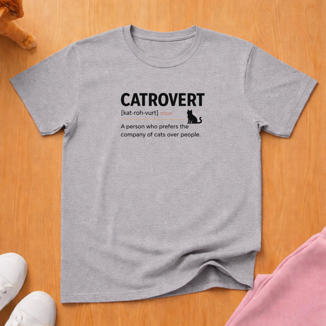 Catrovert definition T-shirt