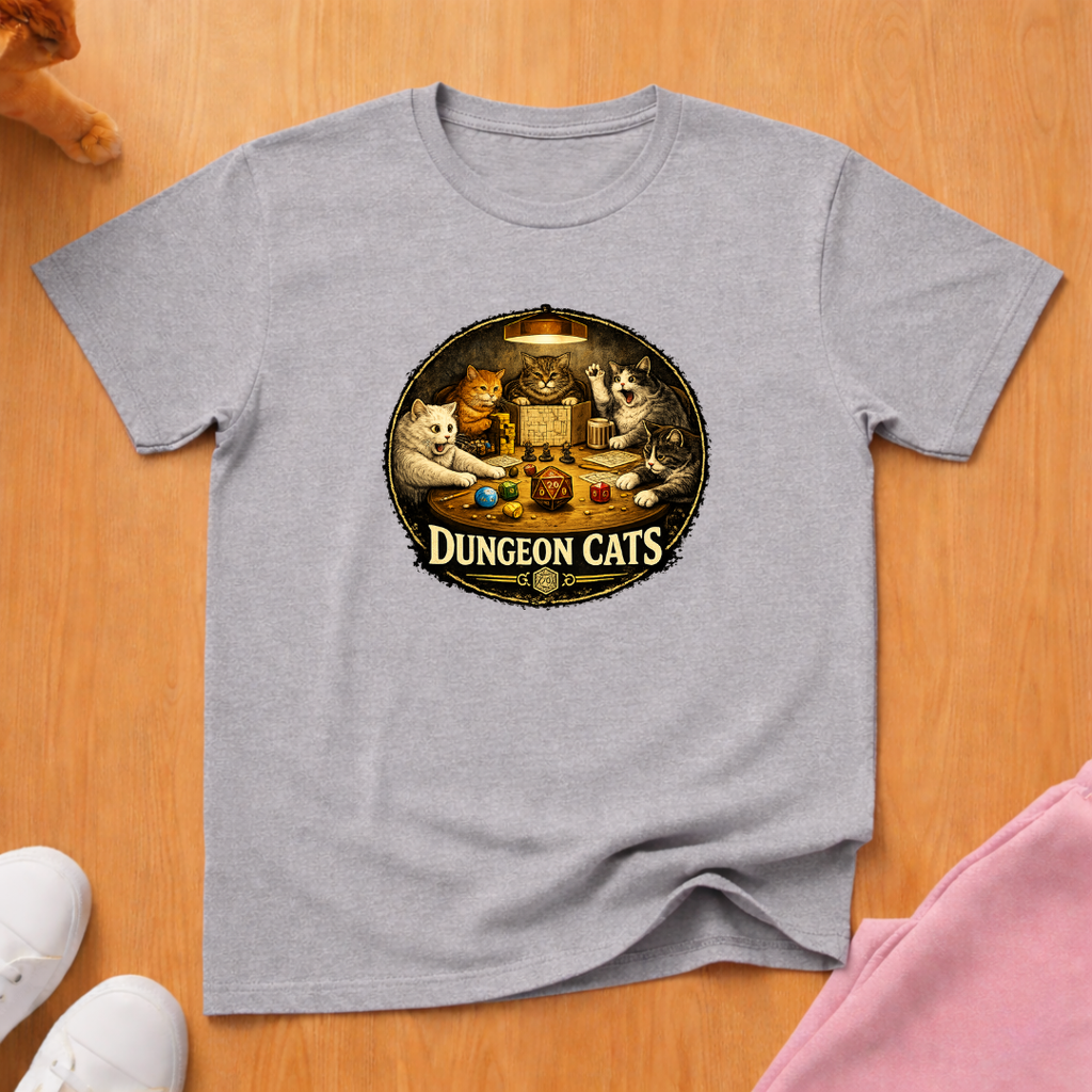 Dungeon cats T-shirt