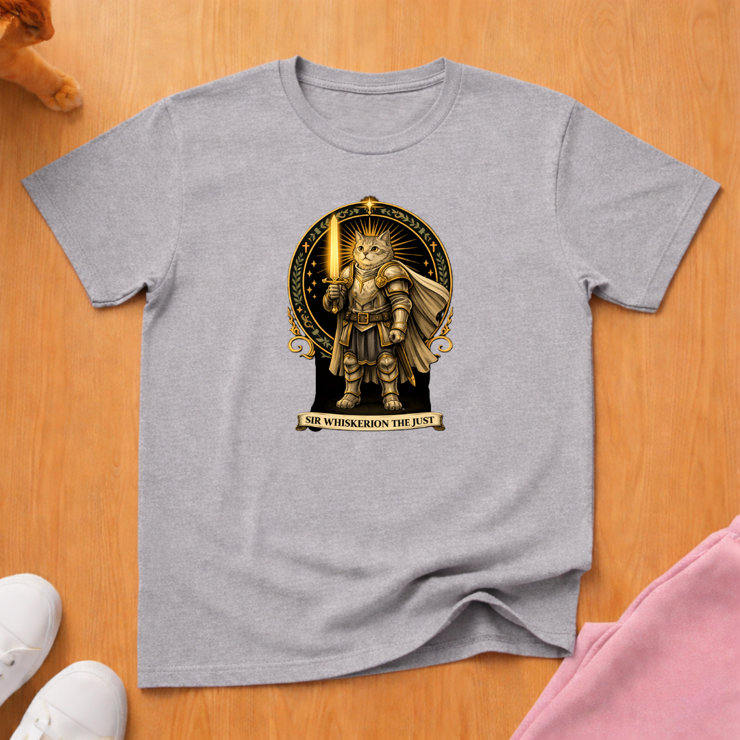 RPG Paladin "Sir Whiskerion" 2 T-shirt