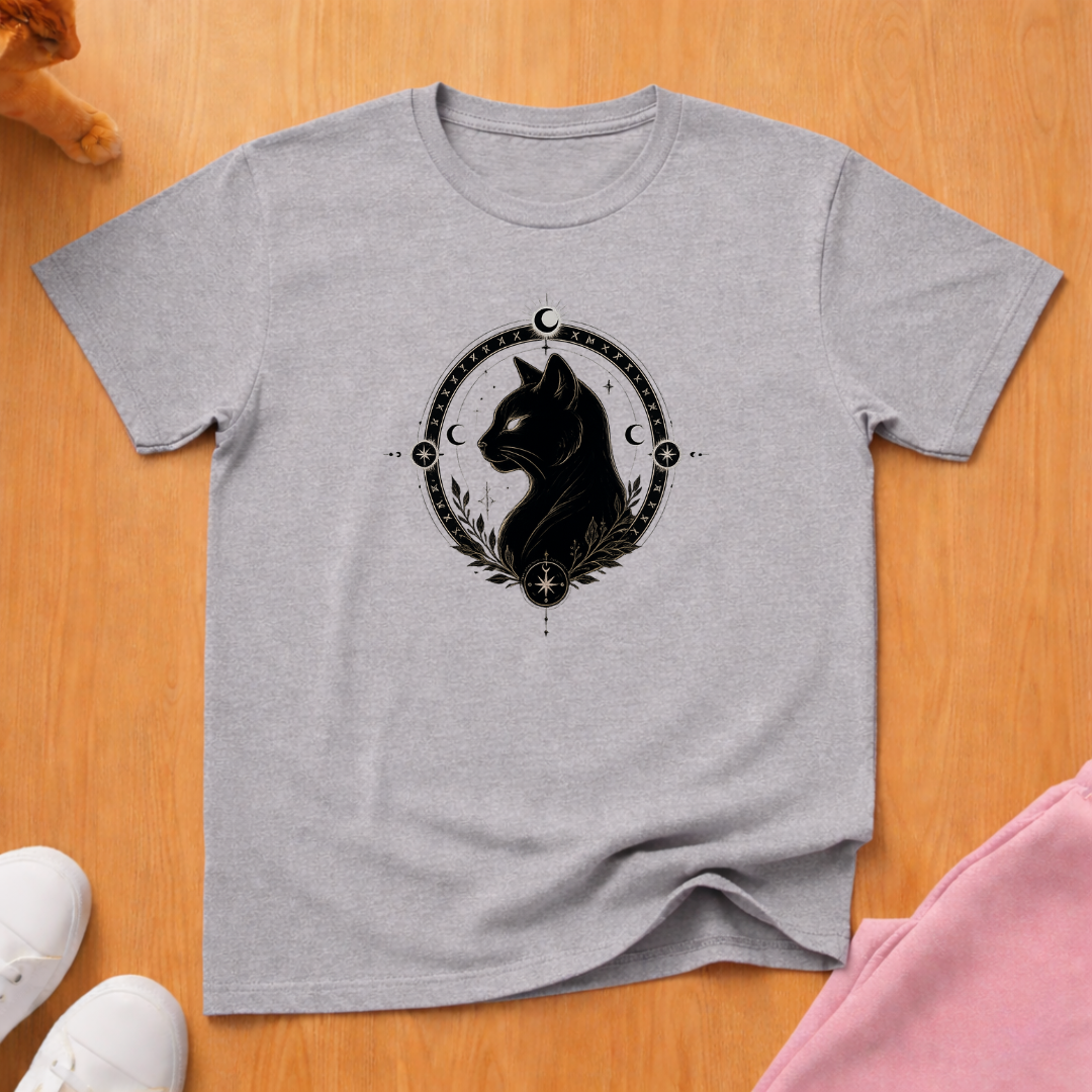 Black familiar T-shirt