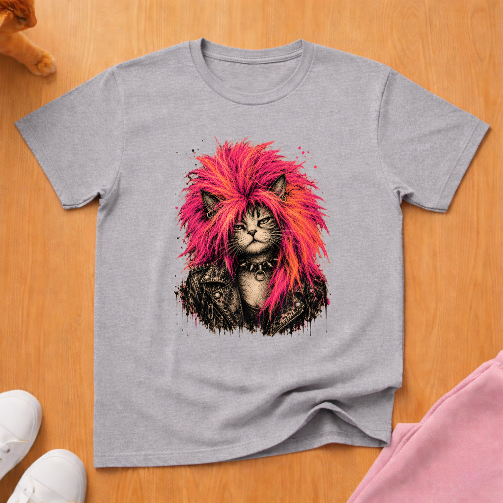 Girl punk T-shirt