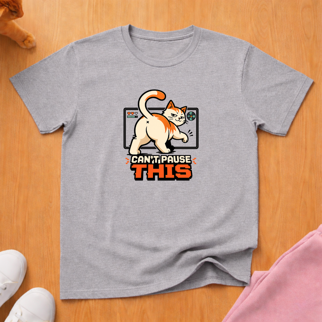 Can't pause this T-shirt