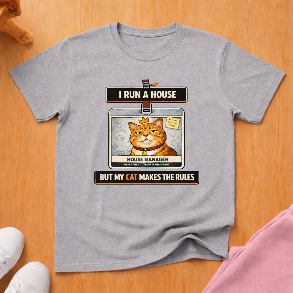 I run a house T-shirt