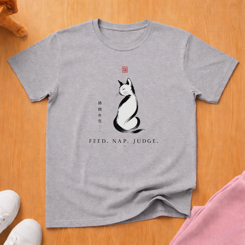Feed nap judge T-shirt