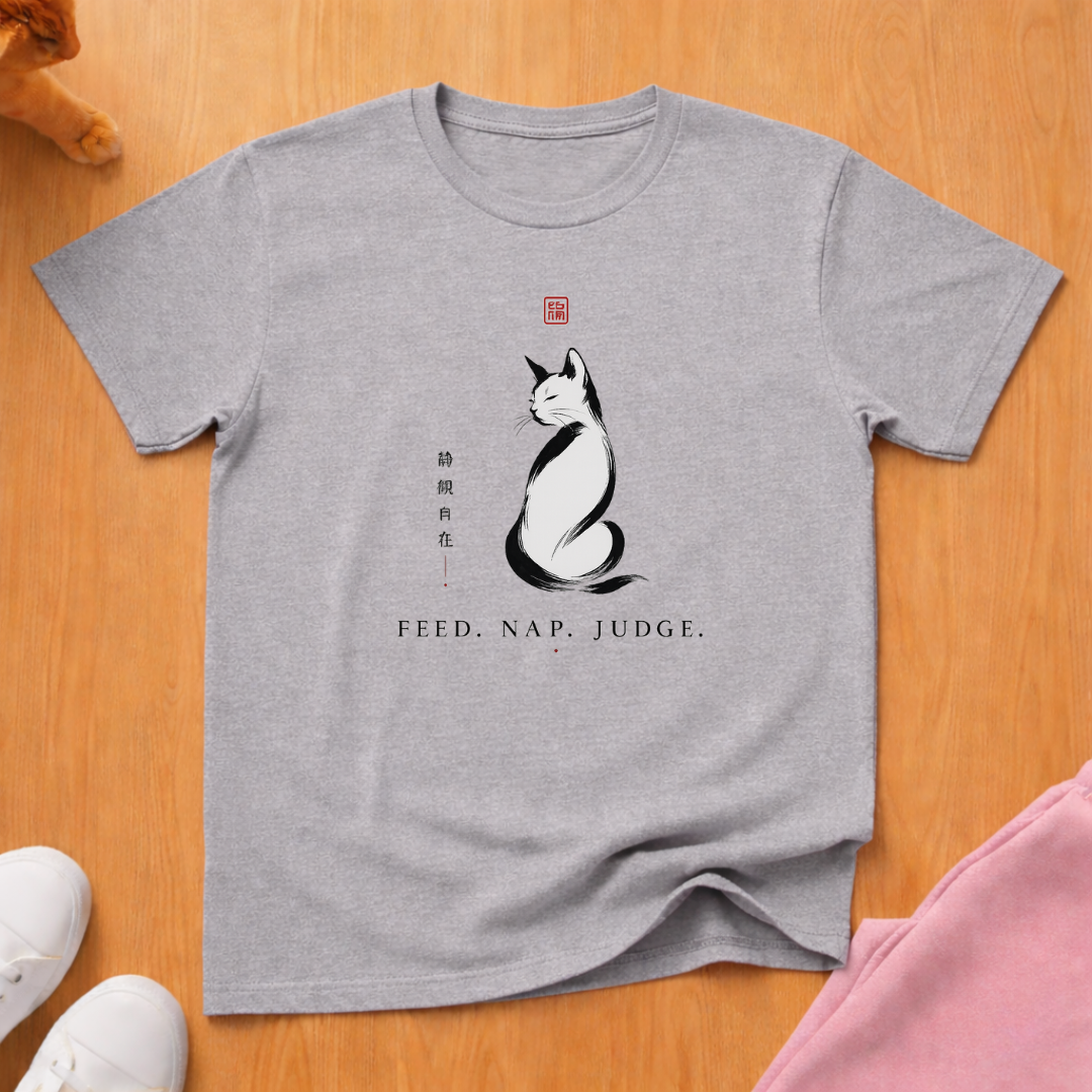 Feed nap judge T-shirt