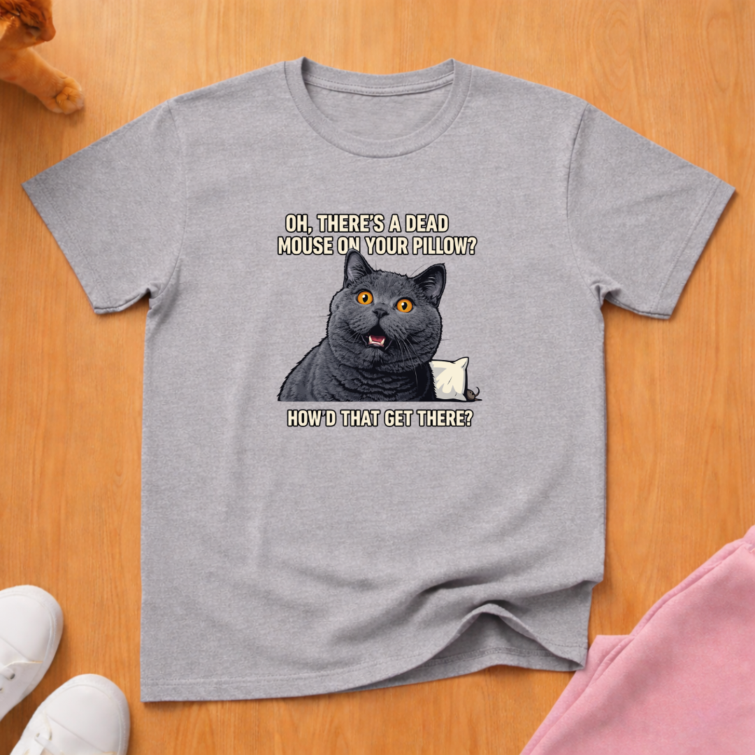 Mouse on Pillow T-shirt