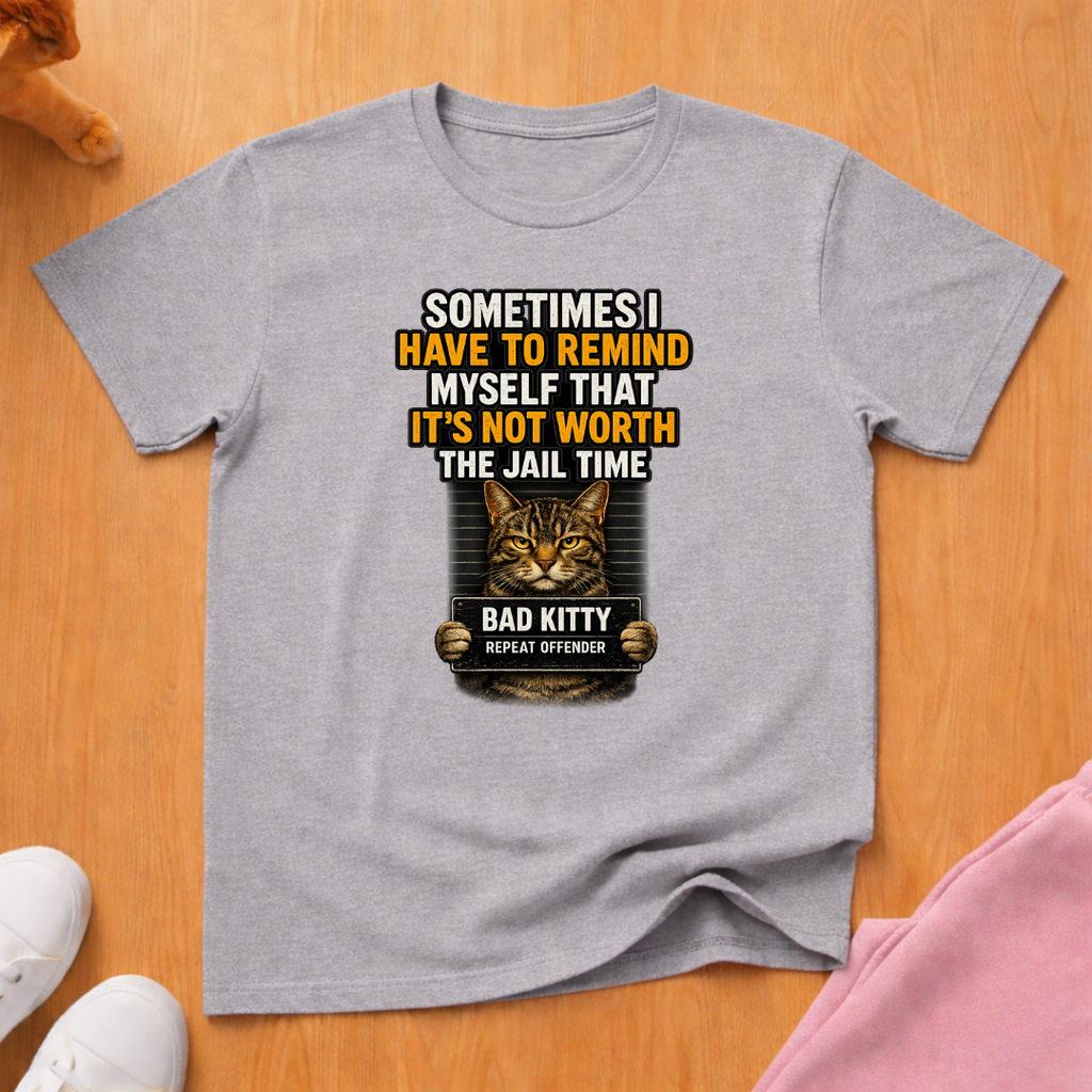 Not worth the jail time T-shirt