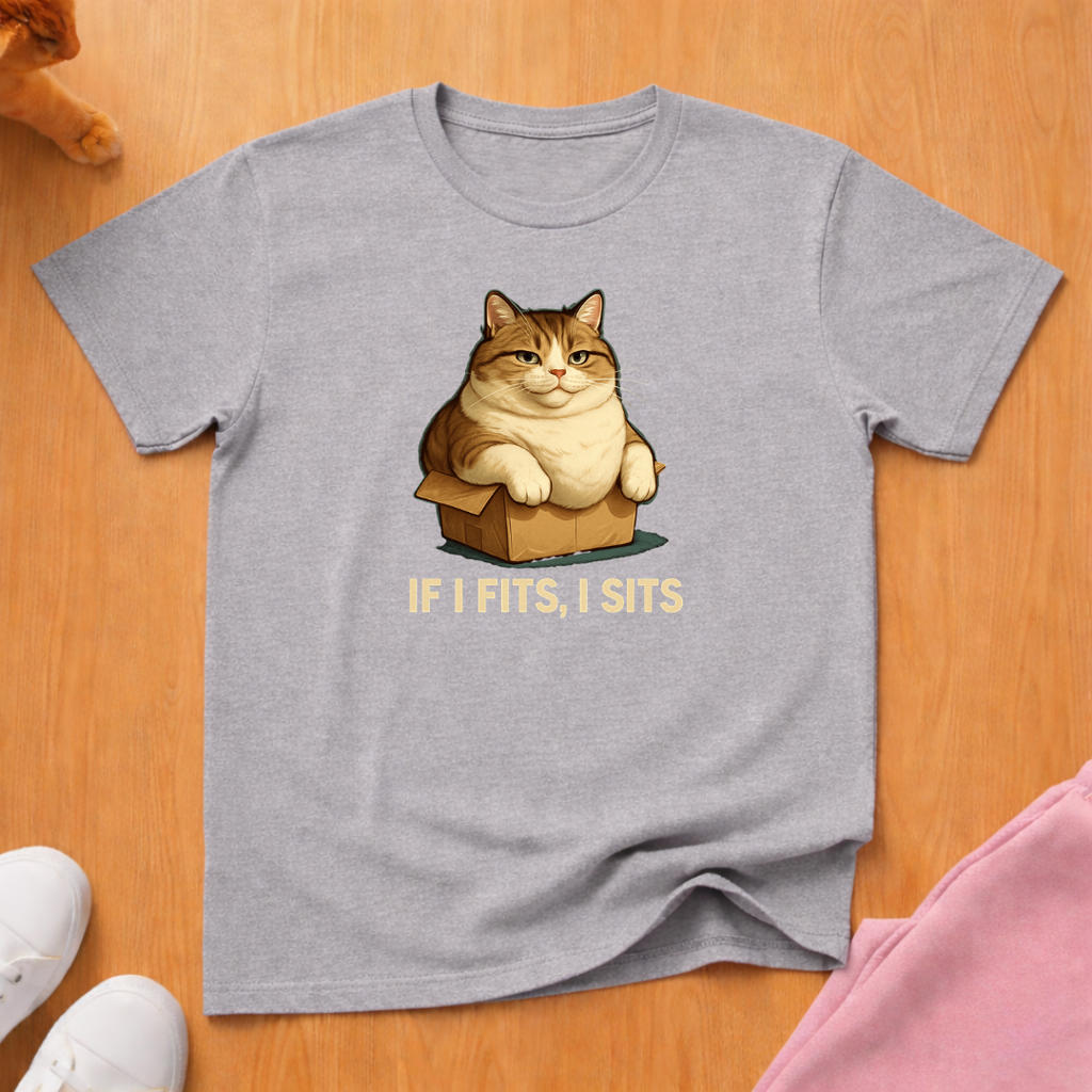 If I Fits cat T-shirt