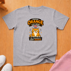 Orange cat mom T-shirt
