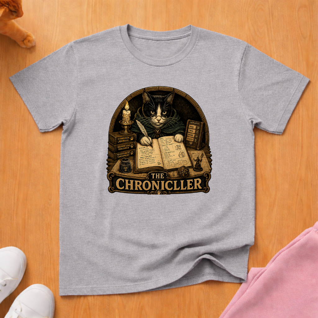 RPG player chronicller T-shirt