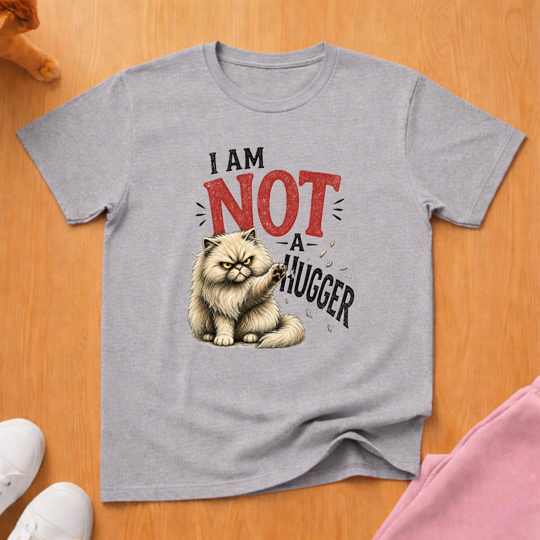 Not a hugger (dark) T-shirt