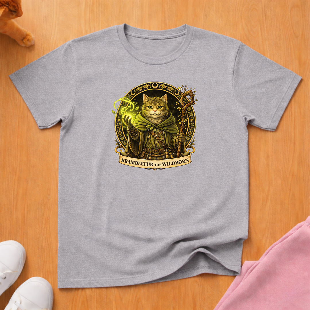 RPG Druid "Bramblethorn" T-shirt