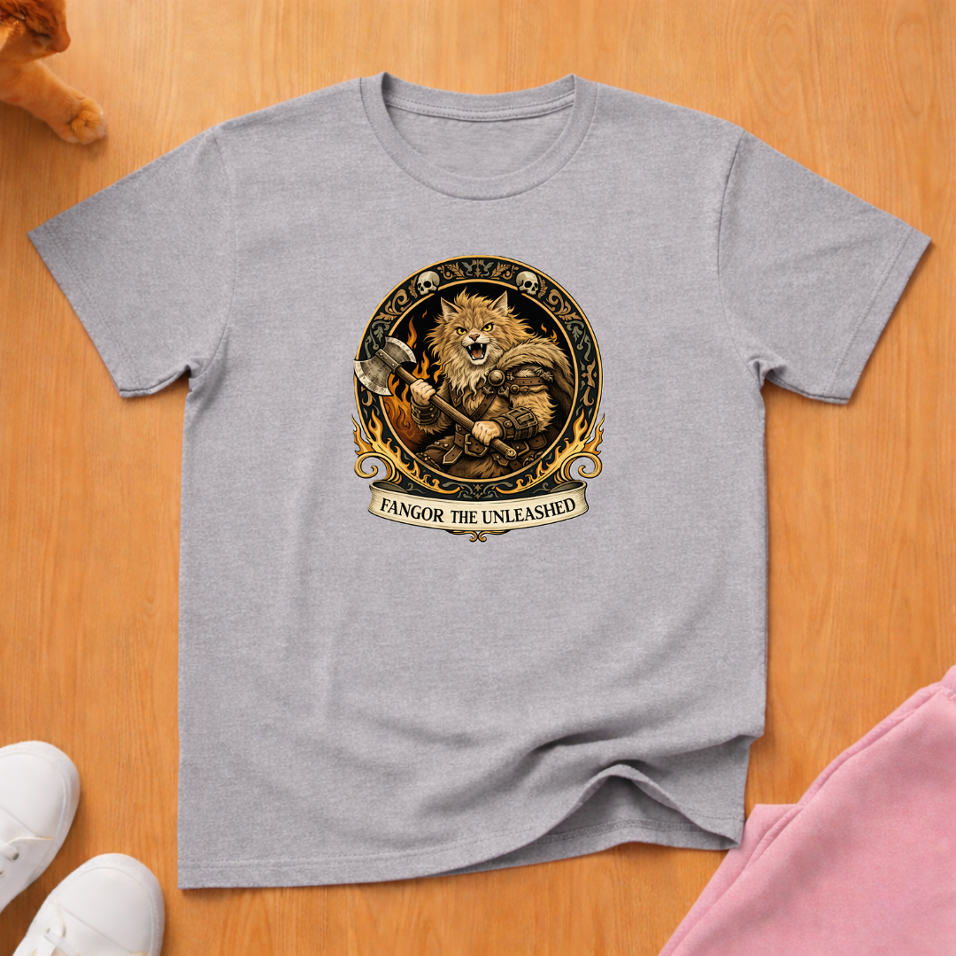 RPG Barbarian "Fangor" T-shirt