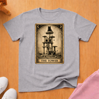 "The Tower" Tarot Card T-shirt