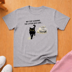 Leaving the litter box (Dark) T-shirt