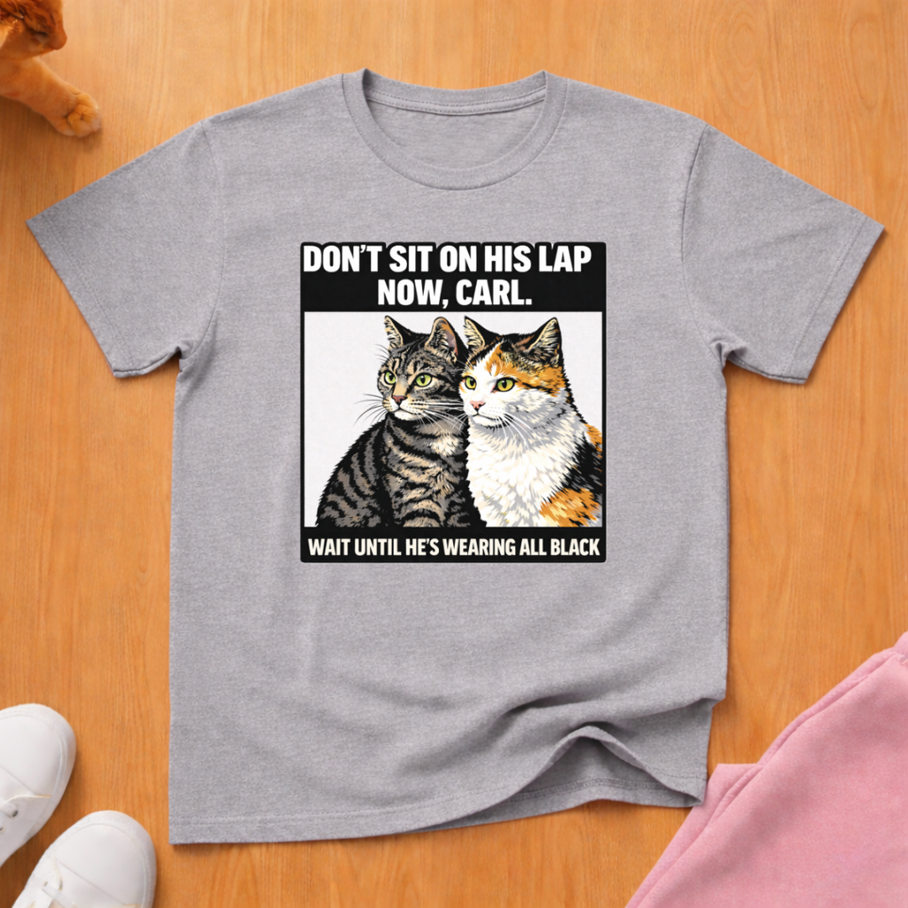 Don't sit Carl T-shirt