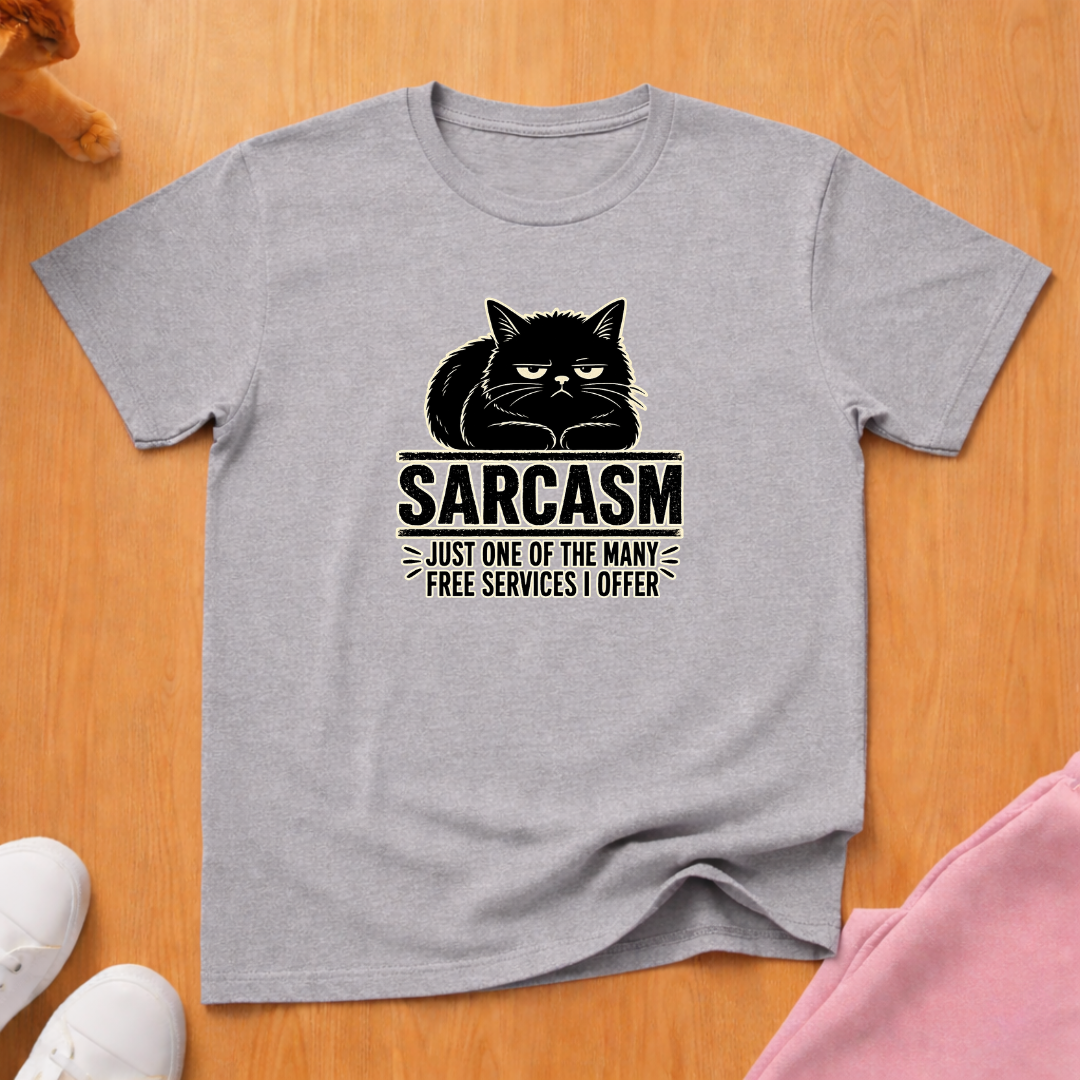 Sarcasm services T-shirt