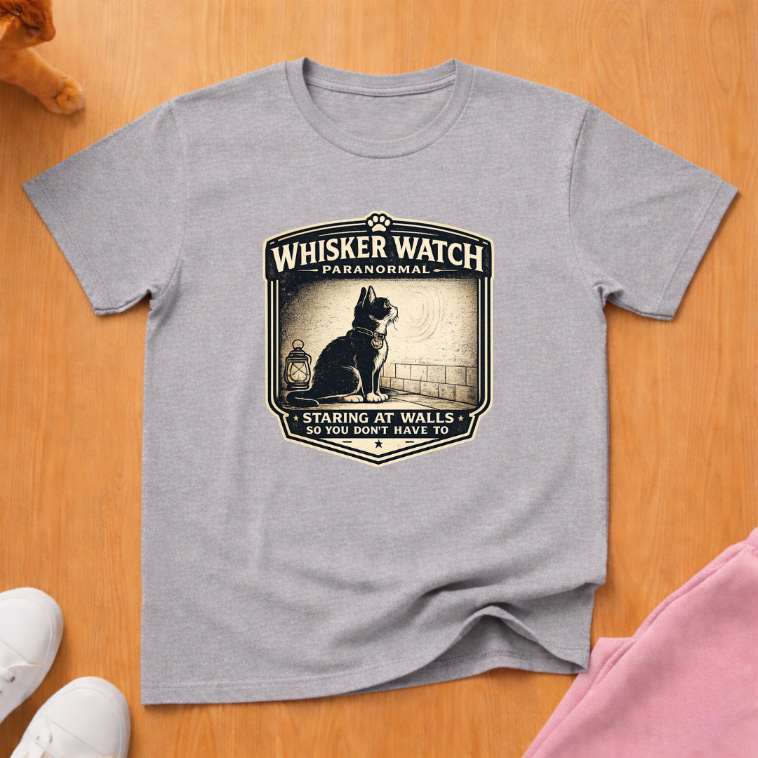 Whisker watch paranormal T-shirt