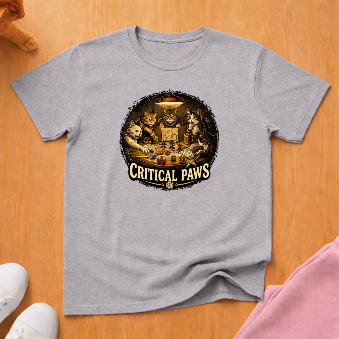 Critical paws T-shirt