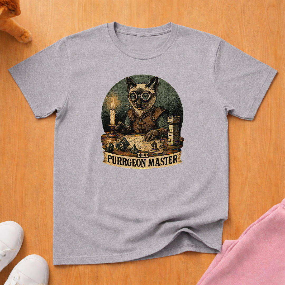 Purrgeon Master cat T-shirt