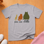 Cat sizes T-shirt cat