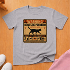 Domestic predator T-shirt