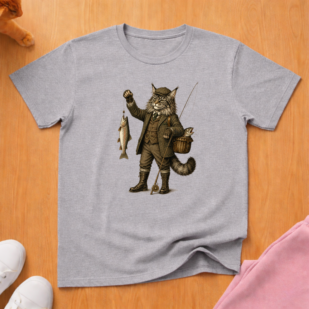 English fly fisher T-shirt