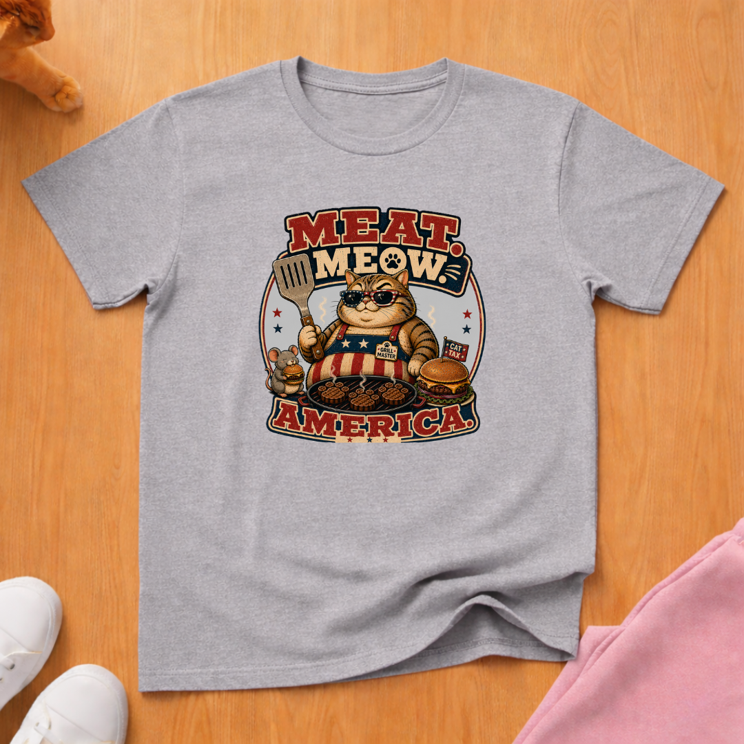 Meat Meow America T-shirt