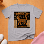 Anatomy of an orange cat T-shirt