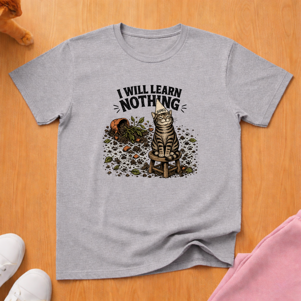 I will learn nothing T-shirt