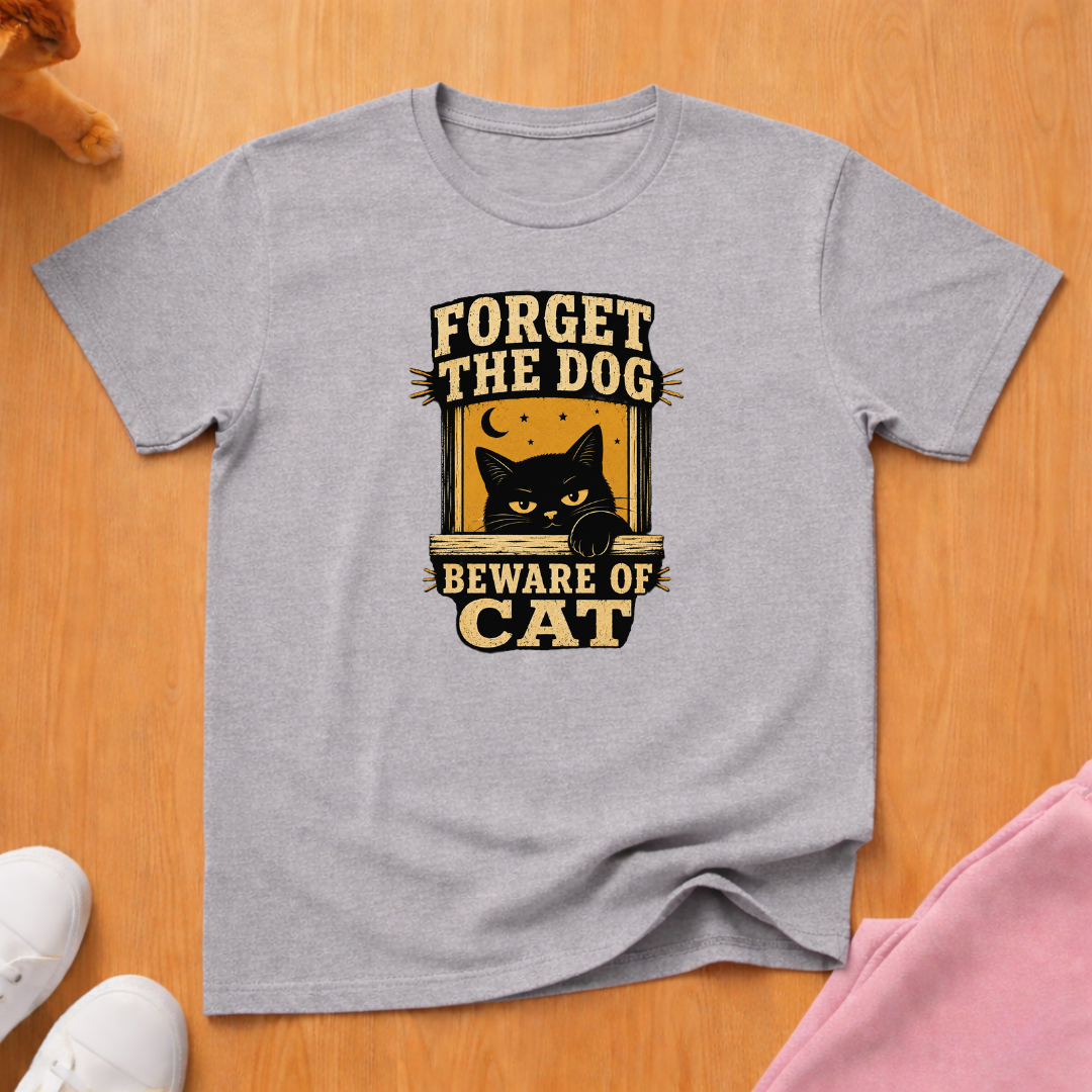 Beware of cat T-shirt