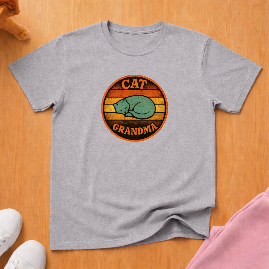 Cat Grandma T-shirt