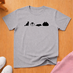 Cat progression T-shirt