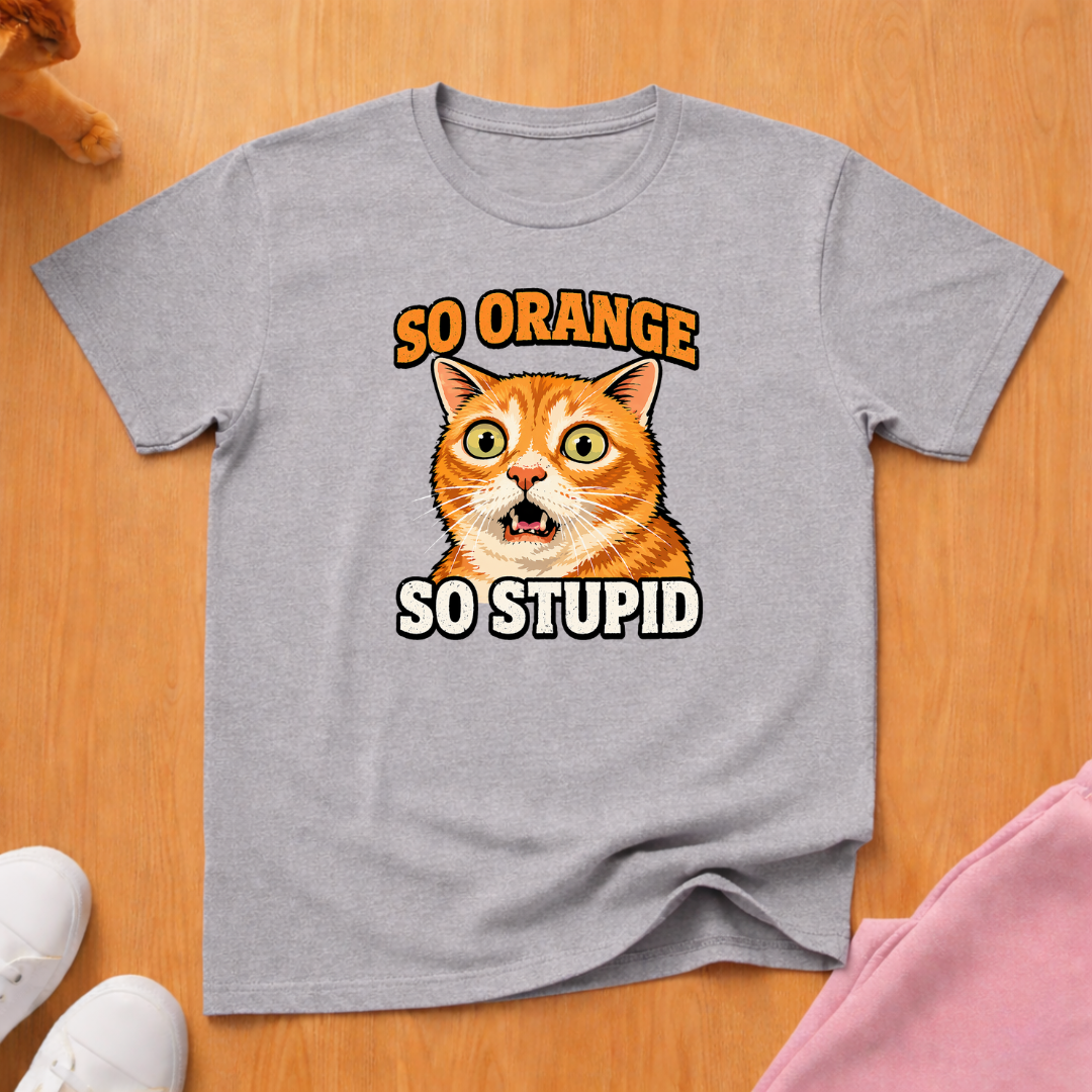 So orange T-shirt