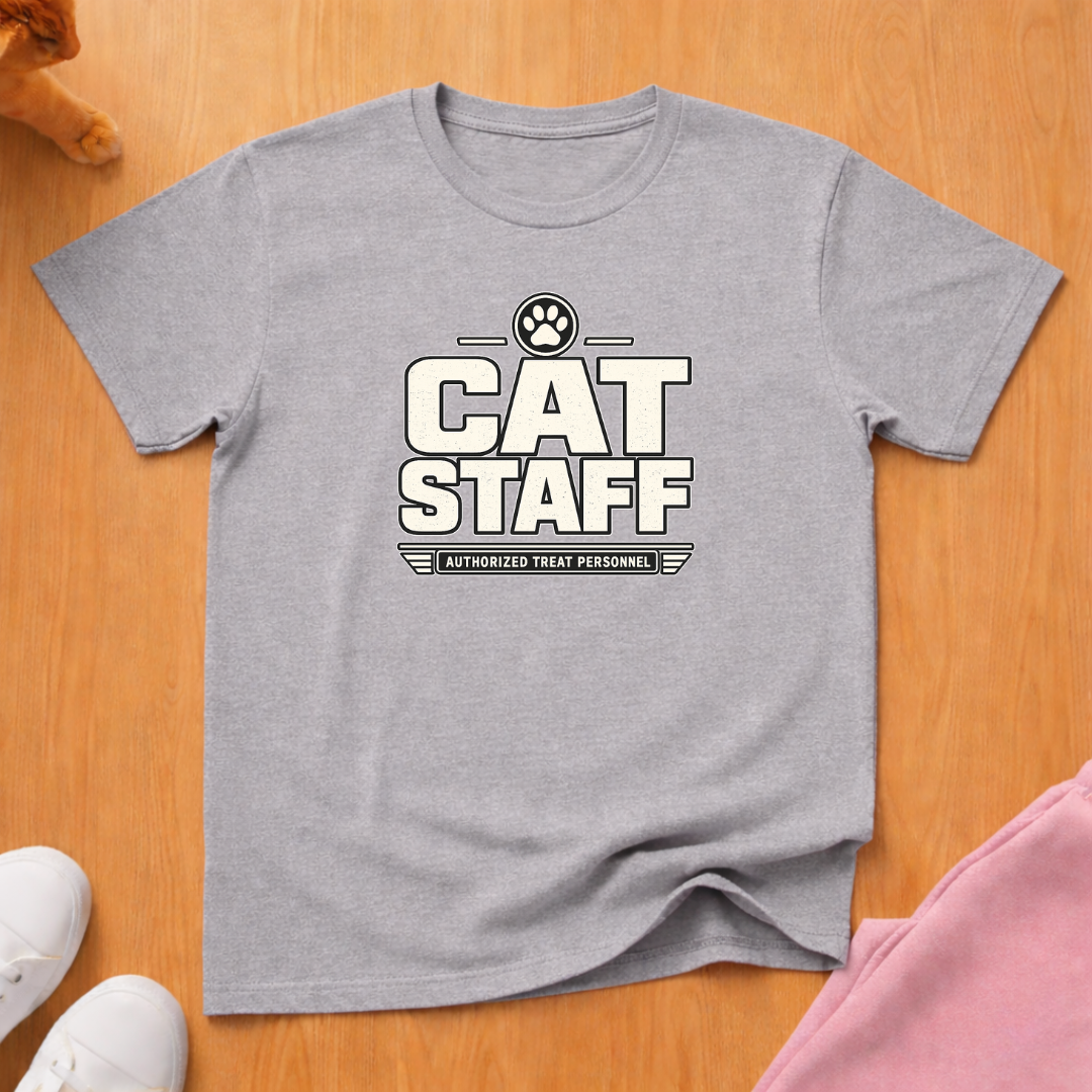 Cat staff T-shirt