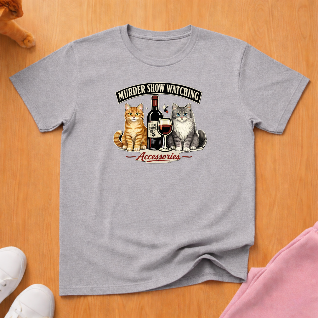 Murder show accessories T-shirt