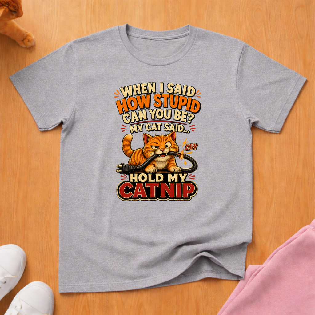 Hold my catnip T-shirt