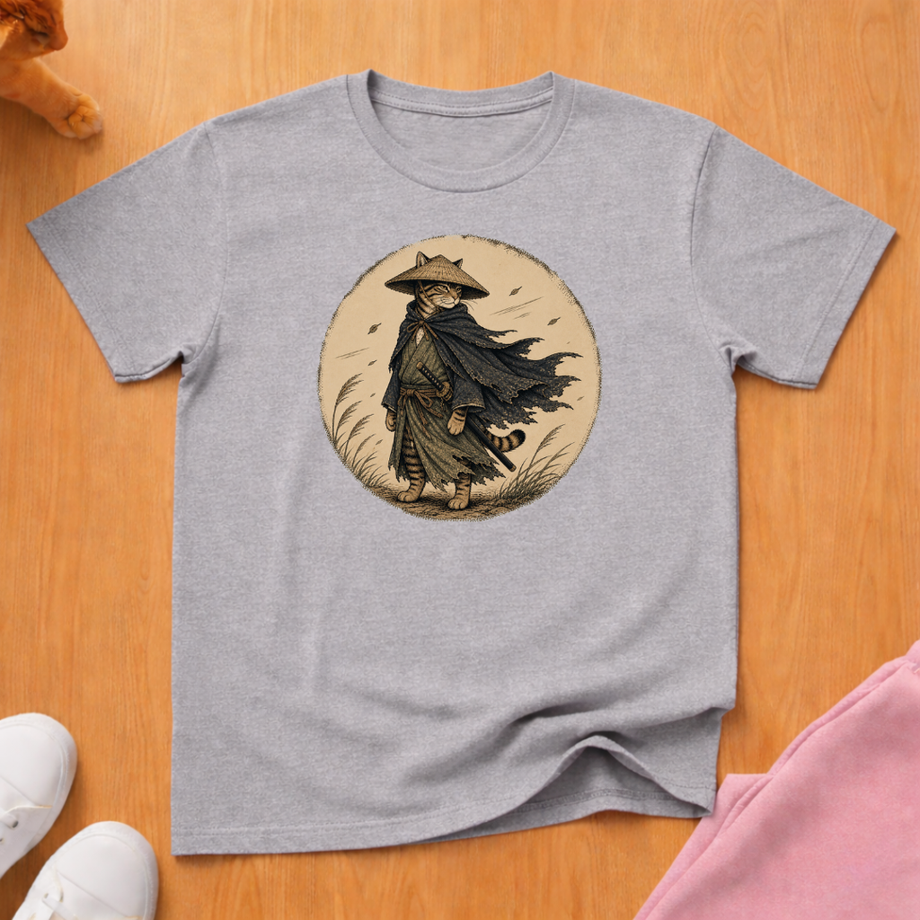 Ronin cat T-shirt