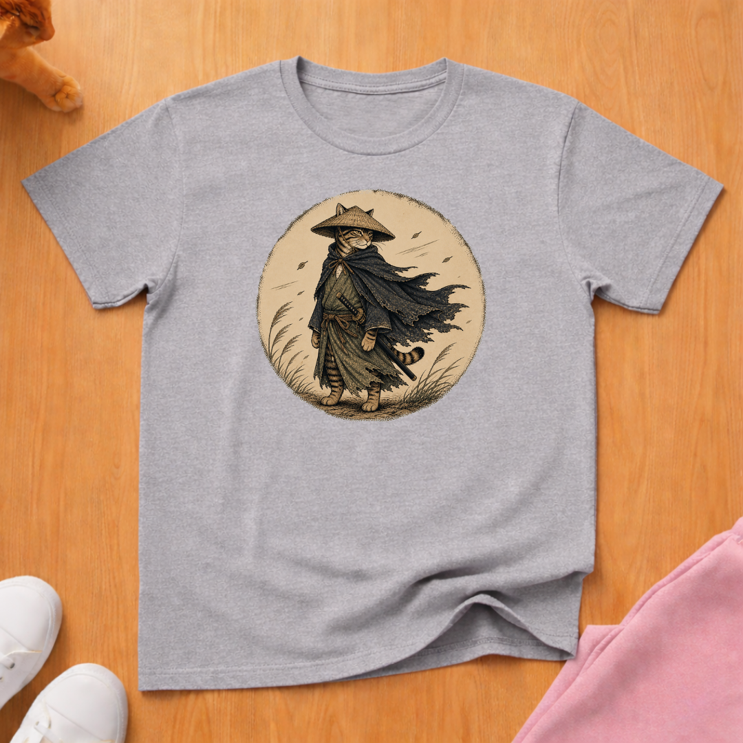 Ronin cat T-shirt