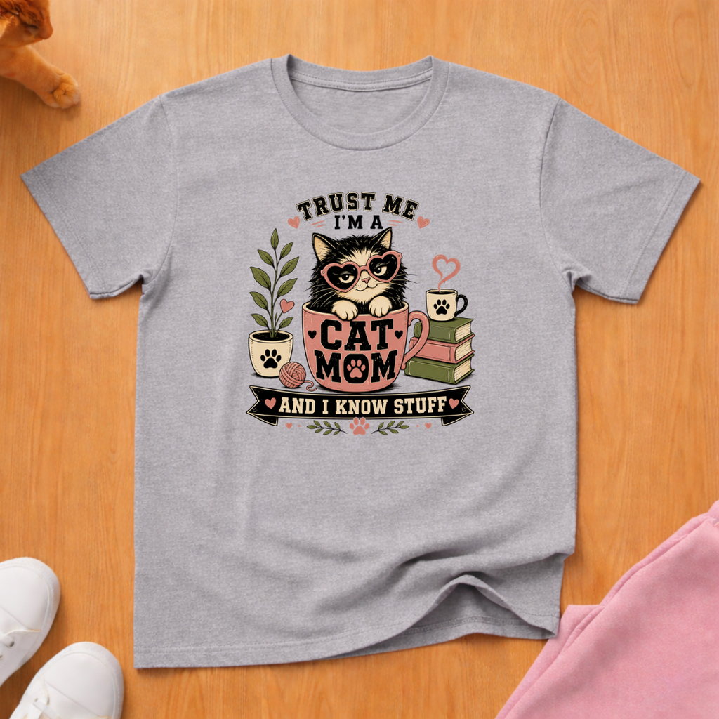 Trust me cat mom T-shirt