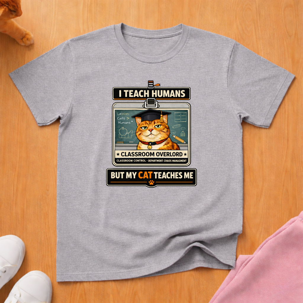 I teach humans T-shirt