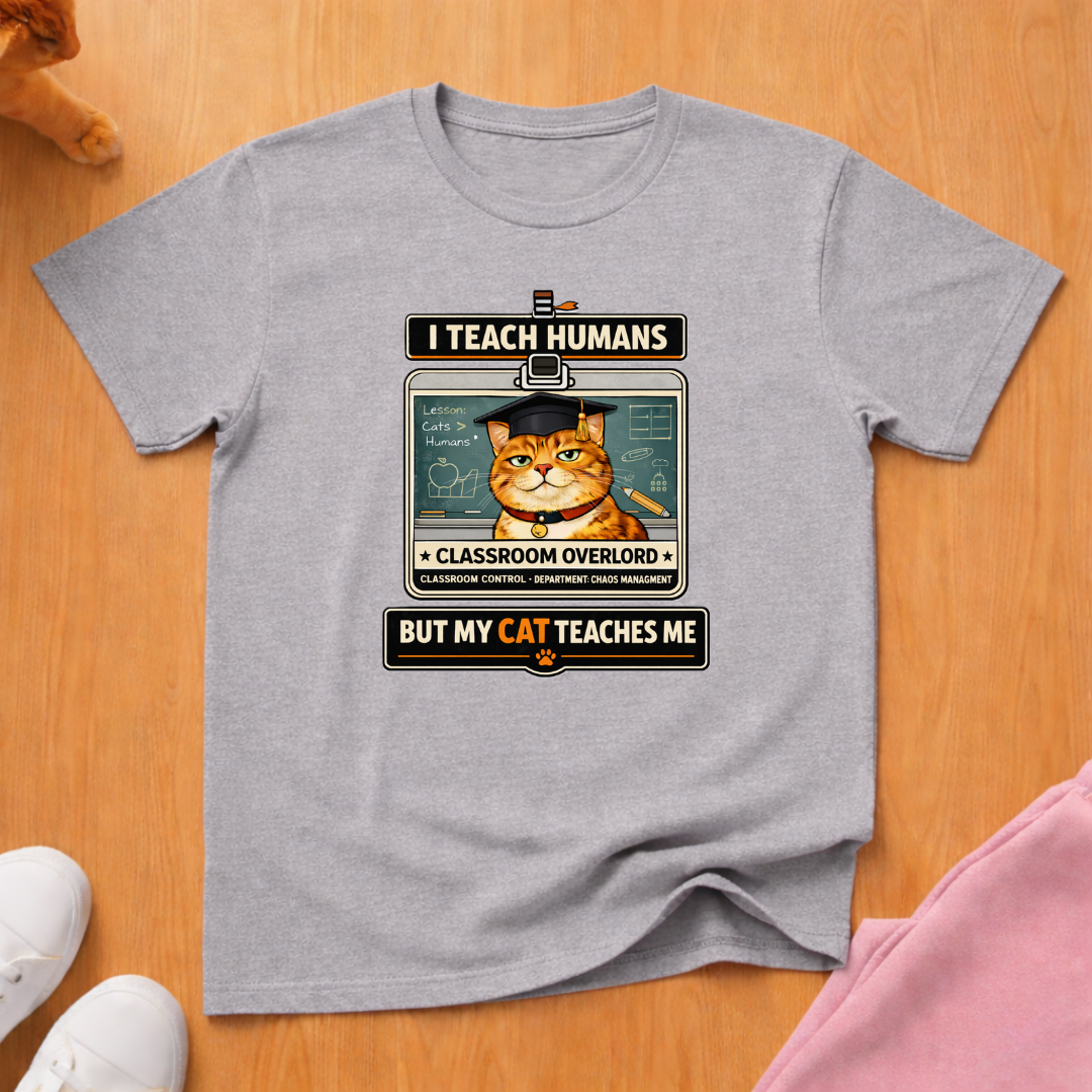 I teach humans T-shirt