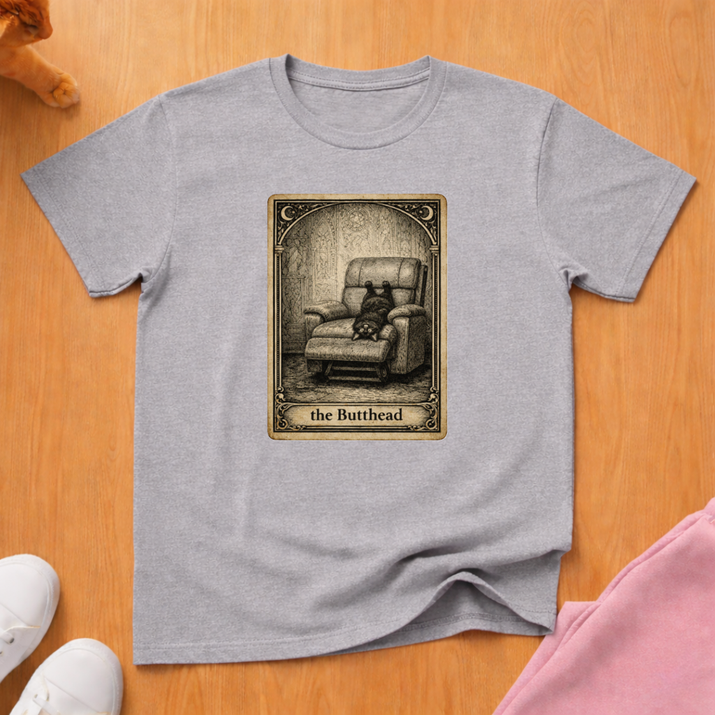 "The Butthead" Tarot Card T-shirt
