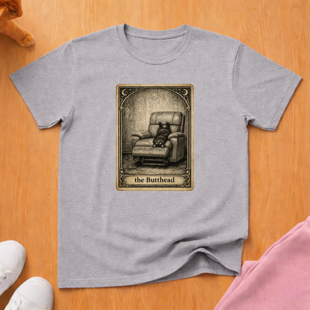 "The Butthead" Tarot Card T-shirt